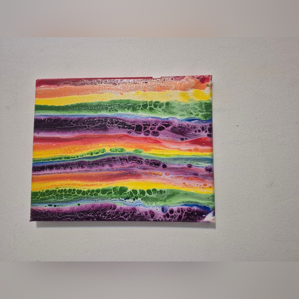 Colorful Abstract Canvas Art